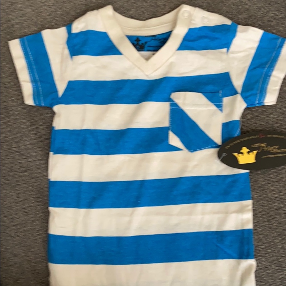 Striped onesie